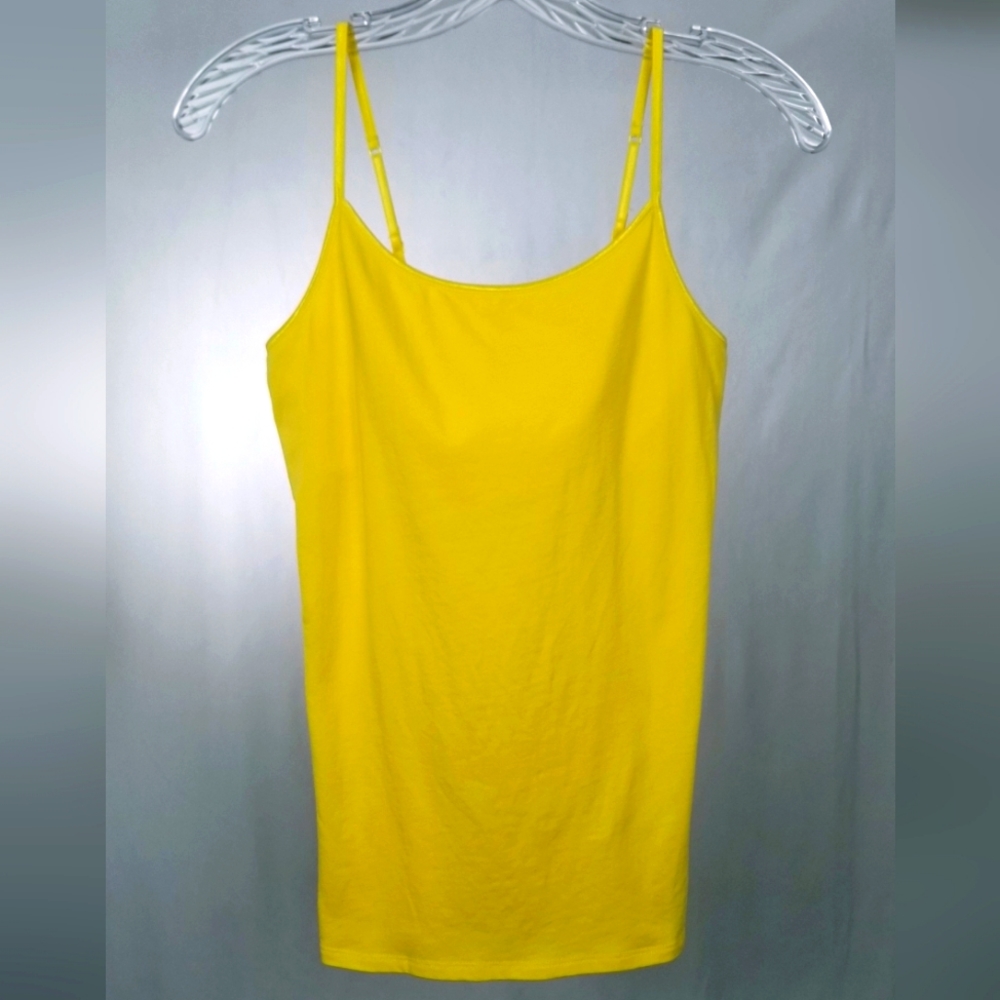 Yellow Cami Tank Top Mossimo Size Medium